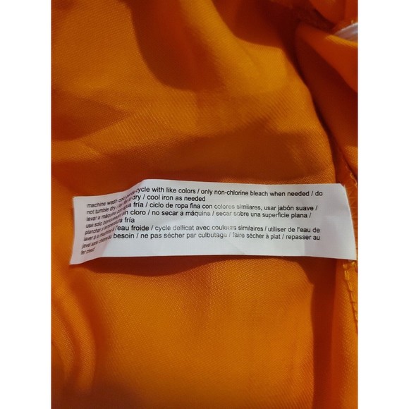 Eloquii Orange Wrap Jumpsuit - Picture 5 of 11